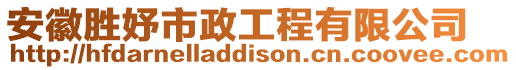 安徽勝妤市政工程有限公司