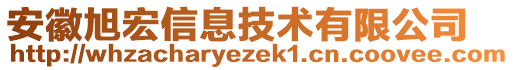 安徽旭宏信息技術(shù)有限公司