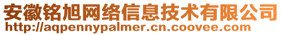 安徽銘旭網(wǎng)絡(luò)信息技術(shù)有限公司