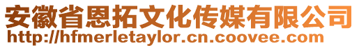 安徽省恩拓文化傳媒有限公司