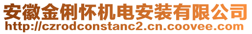 安徽金俐懷機(jī)電安裝有限公司