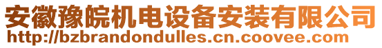 安徽豫皖機(jī)電設(shè)備安裝有限公司