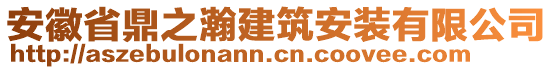 安徽省鼎之瀚建筑安裝有限公司