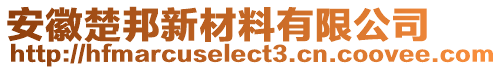 安徽楚邦新材料有限公司