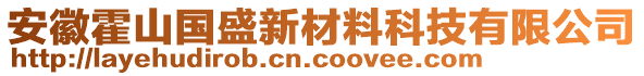 安徽霍山國盛新材料科技有限公司