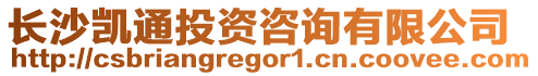 長沙凱通投資咨詢有限公司