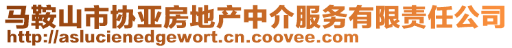 馬鞍山市協(xié)亞房地產(chǎn)中介服務(wù)有限責(zé)任公司