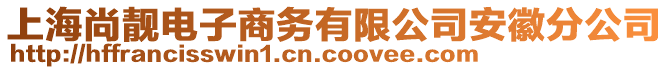 上海尚靚電子商務(wù)有限公司安徽分公司