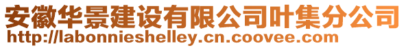 安徽華景建設有限公司葉集分公司