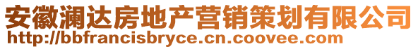 安徽瀾達(dá)房地產(chǎn)營(yíng)銷(xiāo)策劃有限公司