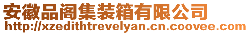 安徽品閣集裝箱有限公司