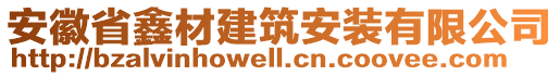 安徽省鑫材建筑安裝有限公司