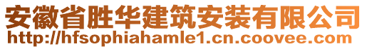 安徽省勝華建筑安裝有限公司