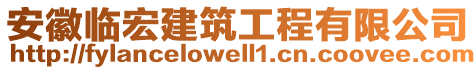 安徽臨宏建筑工程有限公司