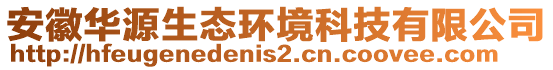 安徽華源生態(tài)環(huán)境科技有限公司