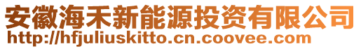 安徽海禾新能源投資有限公司