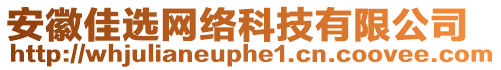 安徽佳選網(wǎng)絡(luò)科技有限公司