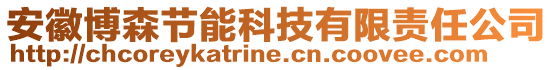 安徽博森節(jié)能科技有限責(zé)任公司