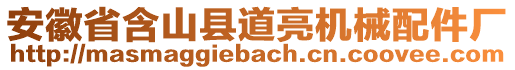 安徽省含山縣道亮機(jī)械配件廠