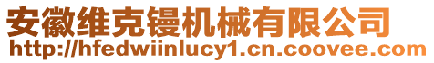 安徽維克鏝機(jī)械有限公司