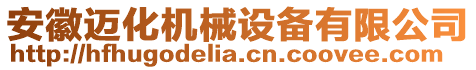 安徽邁化機械設備有限公司