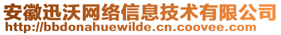 安徽迅沃網(wǎng)絡(luò)信息技術(shù)有限公司