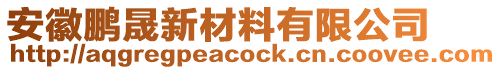 安徽鵬晟新材料有限公司