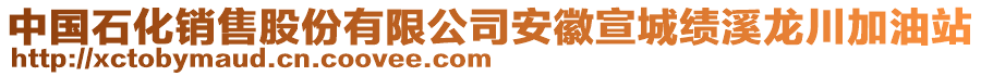 中國石化銷售股份有限公司安徽宣城績溪龍川加油站