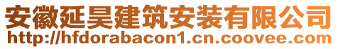 安徽延昊建筑安裝有限公司