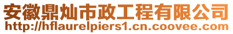 安徽鼎燦市政工程有限公司