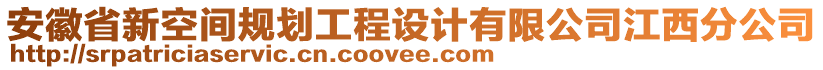 安徽省新空間規(guī)劃工程設(shè)計有限公司江西分公司