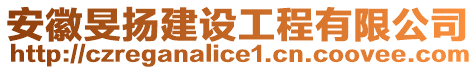 安徽旻揚(yáng)建設(shè)工程有限公司