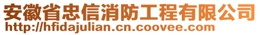 安徽省忠信消防工程有限公司