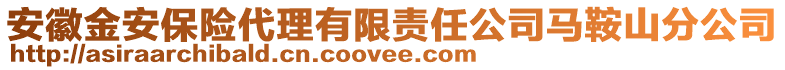 安徽金安保險代理有限責(zé)任公司馬鞍山分公司