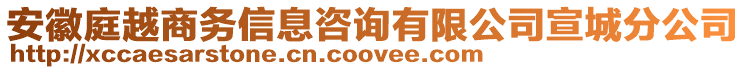 安徽庭越商務(wù)信息咨詢有限公司宣城分公司