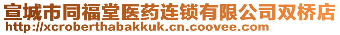 宣城市同福堂醫(yī)藥連鎖有限公司雙橋店