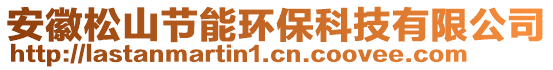 安徽松山節能環保科技有限公司
