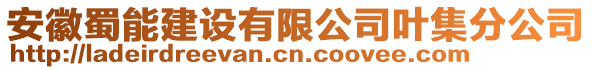 安徽蜀能建設(shè)有限公司葉集分公司