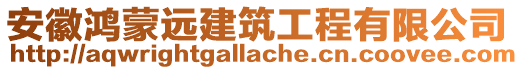安徽鴻蒙遠建筑工程有限公司
