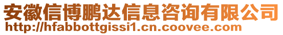 安徽信博鵬達(dá)信息咨詢(xún)有限公司