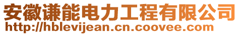 安徽謙能電力工程有限公司