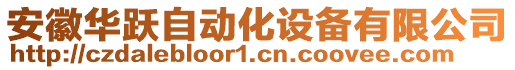 安徽華躍自動(dòng)化設(shè)備有限公司