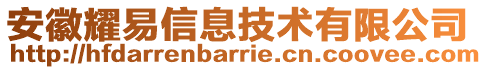 安徽耀易信息技術(shù)有限公司