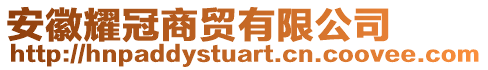 安徽耀冠商貿(mào)有限公司