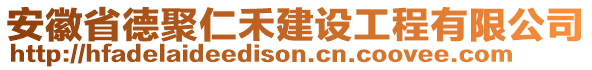 安徽省德聚仁禾建設(shè)工程有限公司