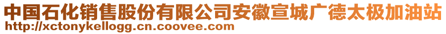 中國石化銷售股份有限公司安徽宣城廣德太極加油站