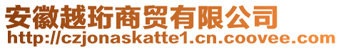 安徽越珩商貿(mào)有限公司