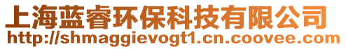 上海藍(lán)睿環(huán)保科技有限公司