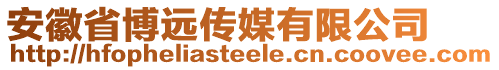 安徽省博遠(yuǎn)傳媒有限公司