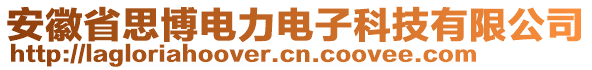 安徽省思博電力電子科技有限公司